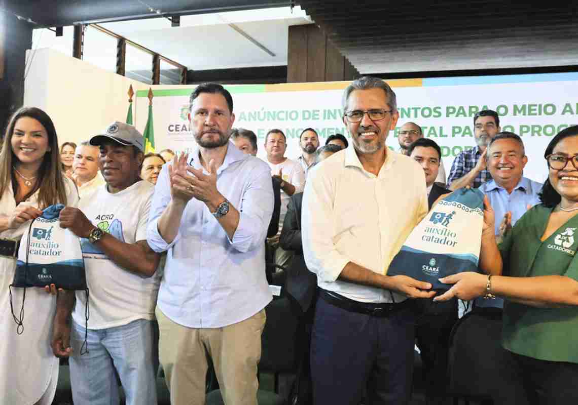 Auxílio Catador 2026 é lançado com mais de 3,6 mil vagas no Ceará